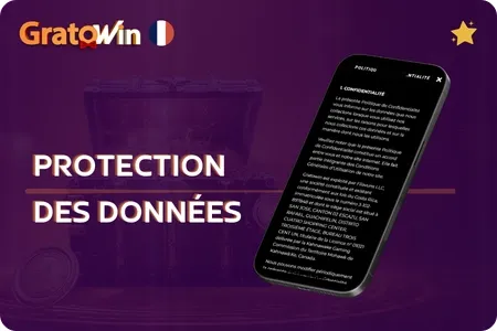 Mesures de sécurité et protection des données sur Gratowin